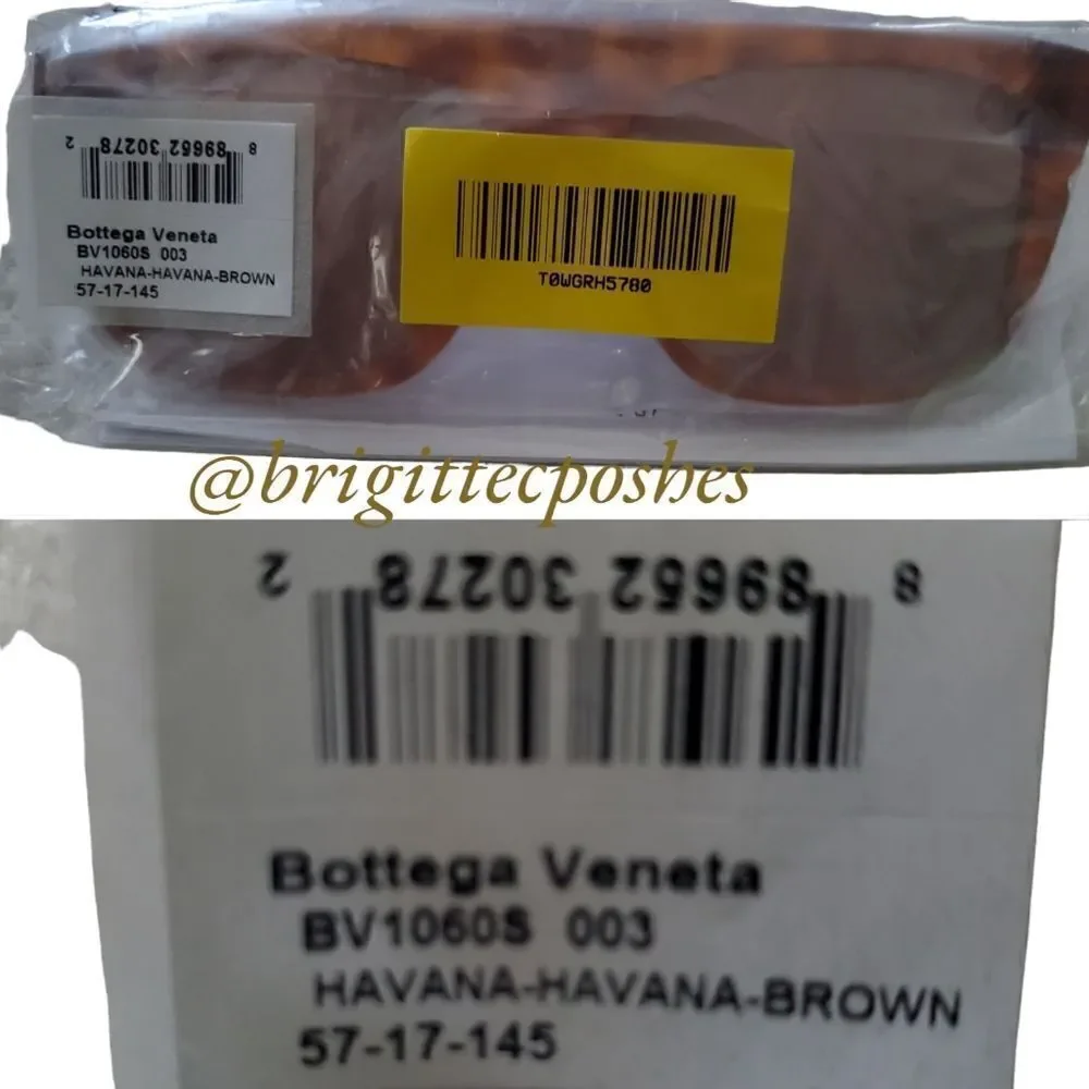BOTTEGA VENETA Unisex BV1060S 57mm Sunglasses